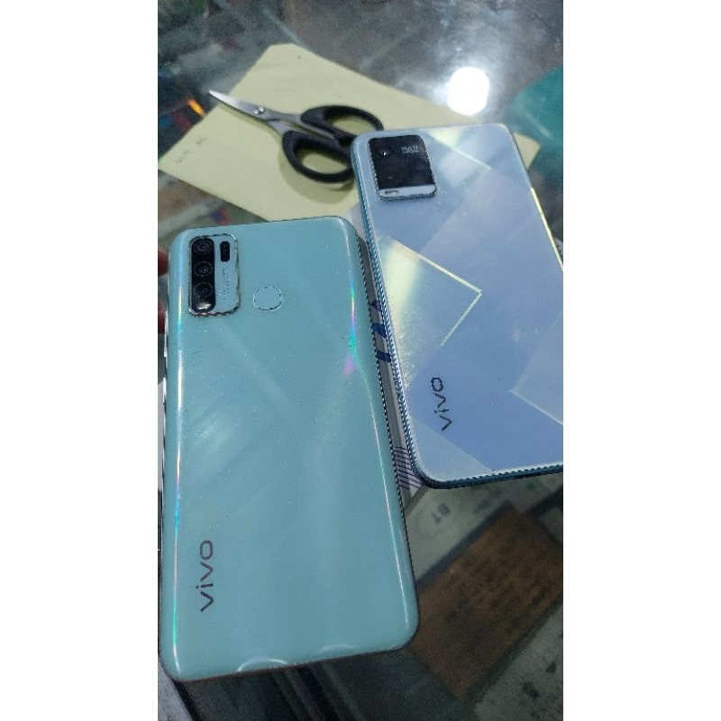 lcd vivo y21 copotan mulus