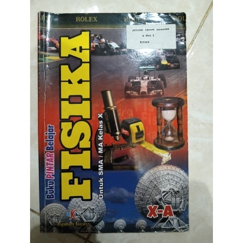 BUKU FISIKA SAGUFINDO | KELAS X SEMESTER 1