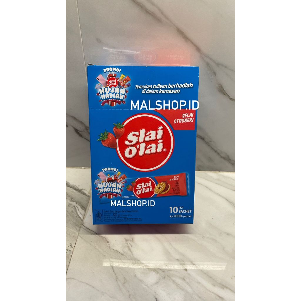 

Mayora Slai O'lai Selai Stroberi 32gram(Malshop)