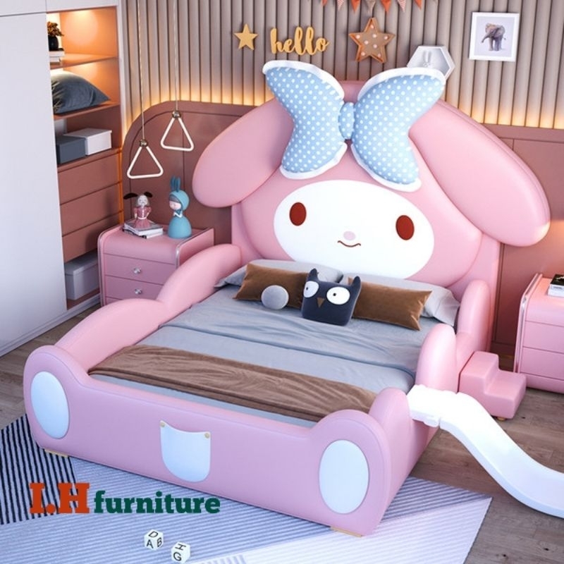 Tempat tidur karakter , dipan anak , dipan prosotan , dipan custom , dipan kuromi , dipan cinamorol 