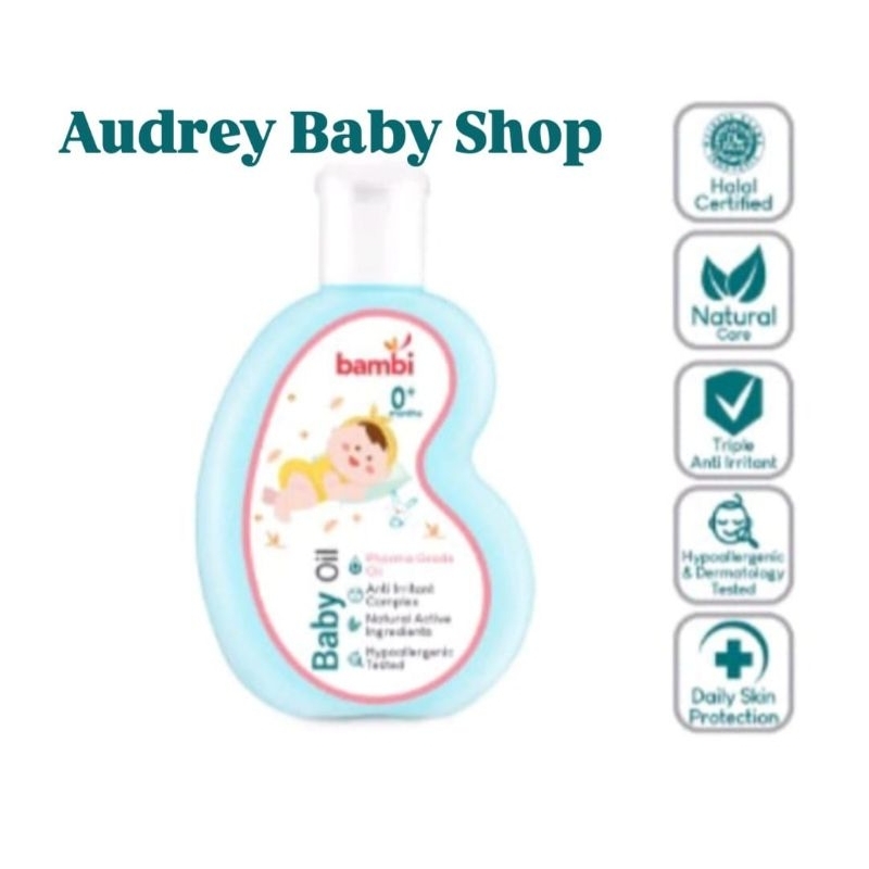 Bambi Baby Oil Bambi 100 Ml