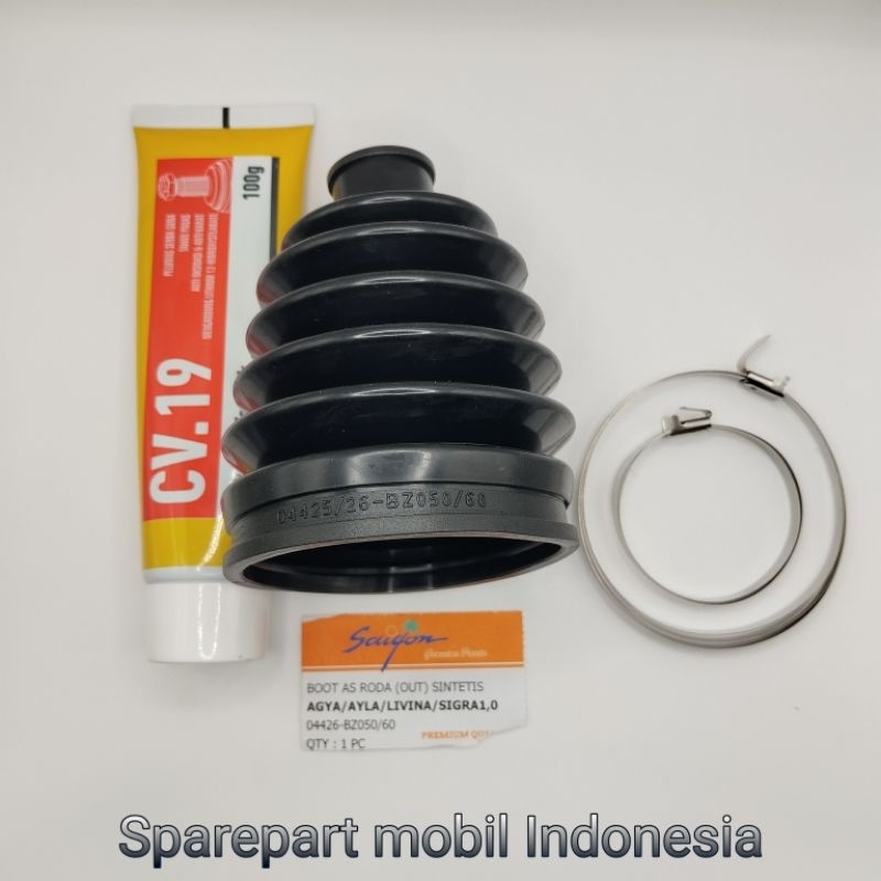 Boot Cv Joint Out Karet Tutup As Roda Luar Agya Ayla Sigra 1.0 Original