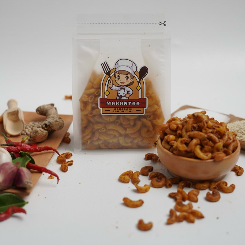 

Makaroni Renyah Pedas Daun Jeruk – Pilihan Level Pedas – 200gr