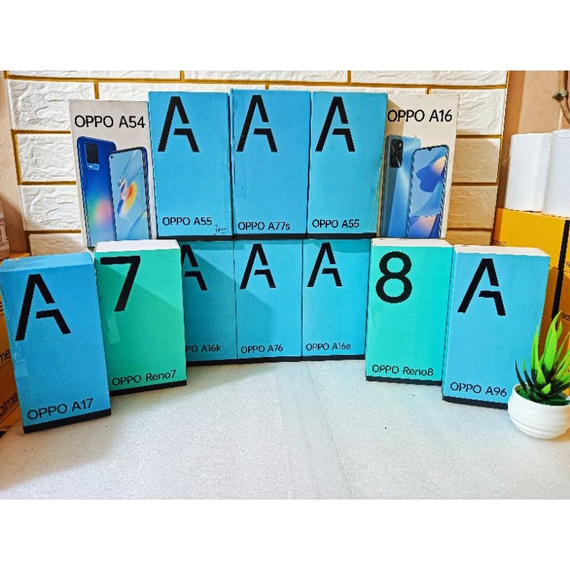 BOX DUS KARDUS HP OPPO A54 / A55 / A77s / A55 / A16 / A17 / A17k /A16 / A76 / A96 / RENO 7 / RENO 8 