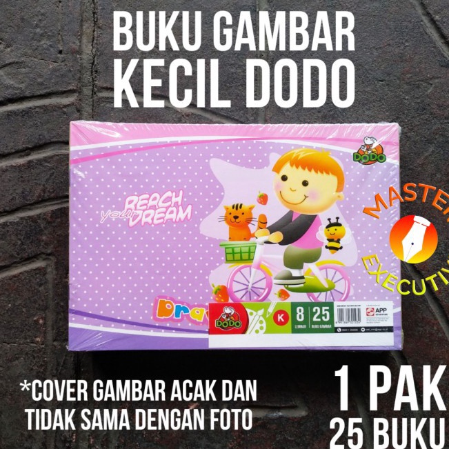 

Ready Terunik Pak 25 Buku Dodo Buku Gambar Kecil Drawing Book Menggambar