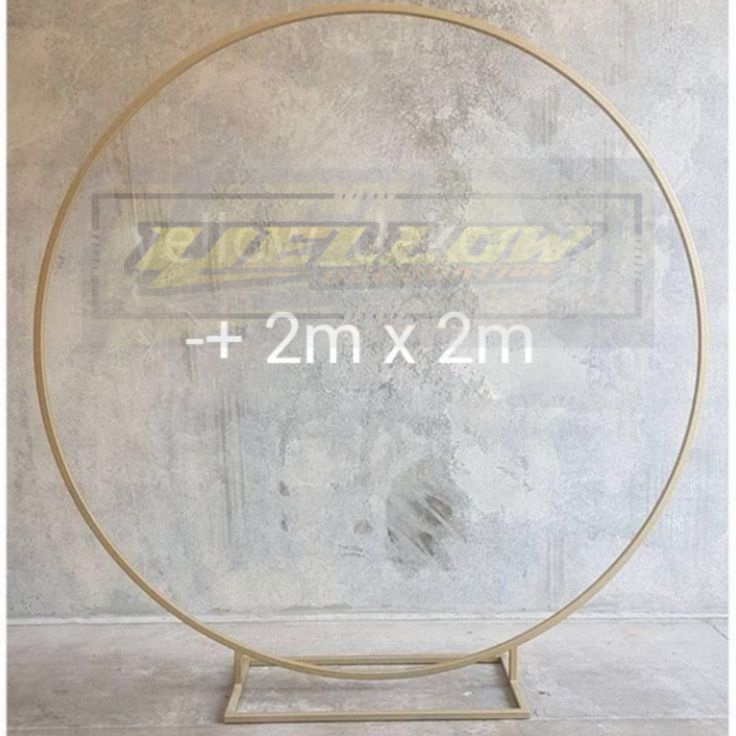 Update Terpopuler  Lingkar Ring Besi backdrop dekor wedding