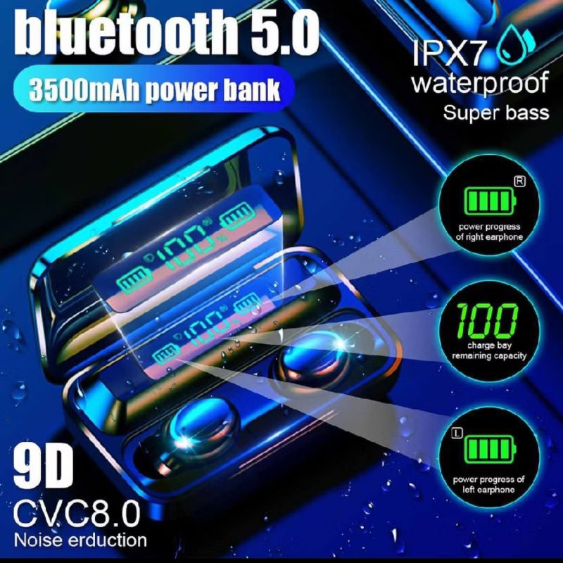 headset bluetooth tws F9-5