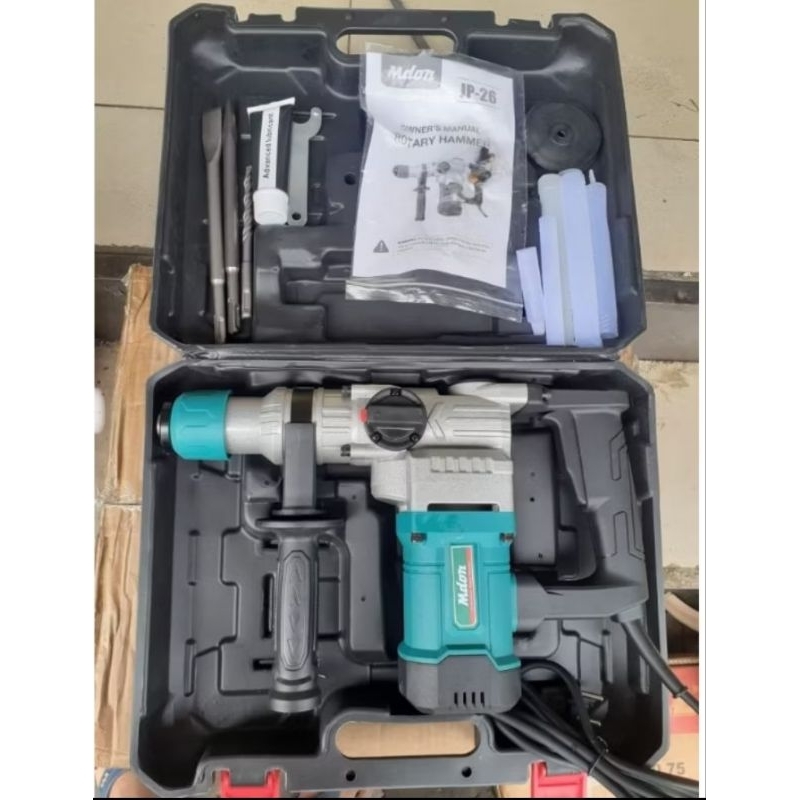 MDON JP-26 Mesin Bor Listrik Rotary Hammer  Drill/Mesin Bor Bobok Beton Listrik MDON JP26