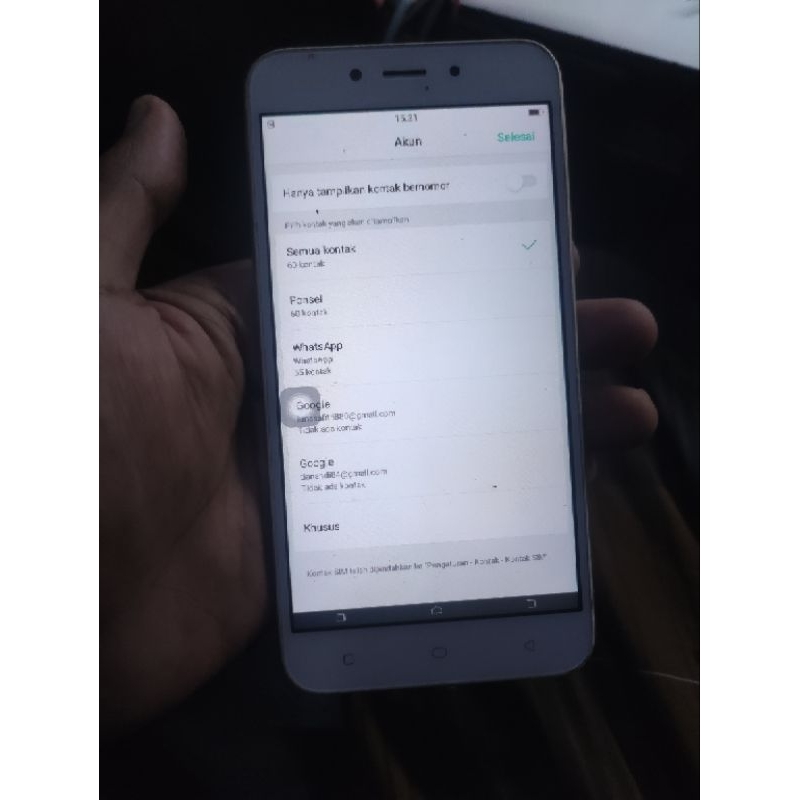 Lcd Copotan oppo a71