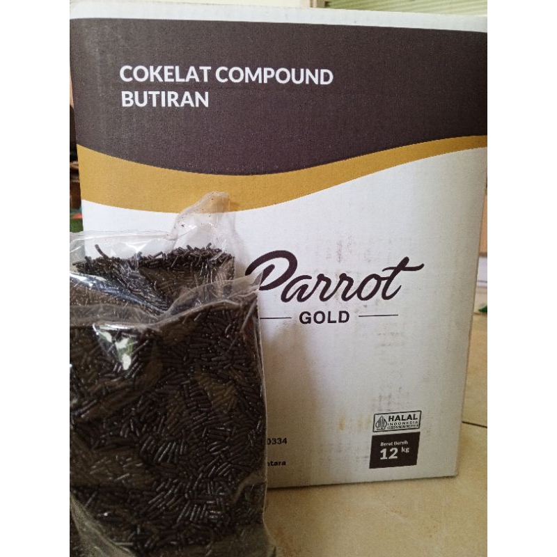 

Meses | mesis coklat Parrot gold 250gr