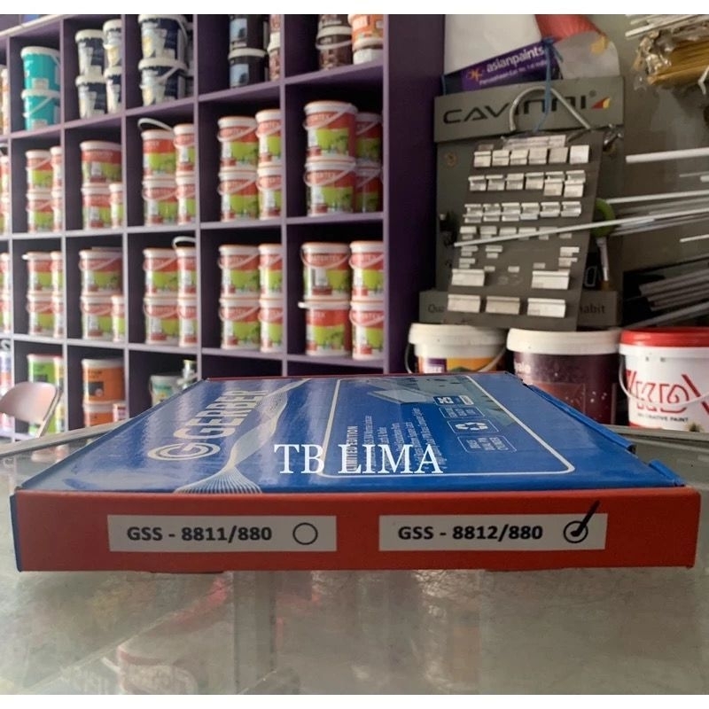 GERBER Body Kunci Pintu Pelor Pellor Kupu Kupu Roller Type GSS-8812/880 Roller Stainless Steel Untuk