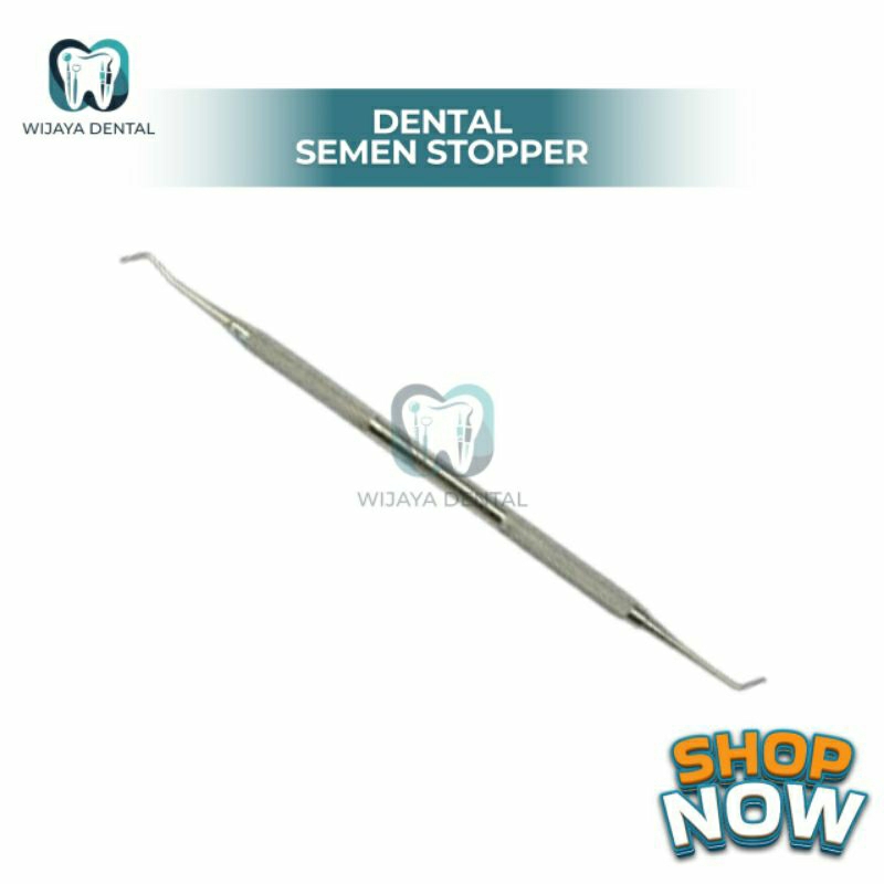 DENTAL SEMEN STOPPER / CEMENT STOPPER INSTRUMENT / SEMEN STOPPER 2 SISI / CEMENT STOPPER DOUBLE ENDE
