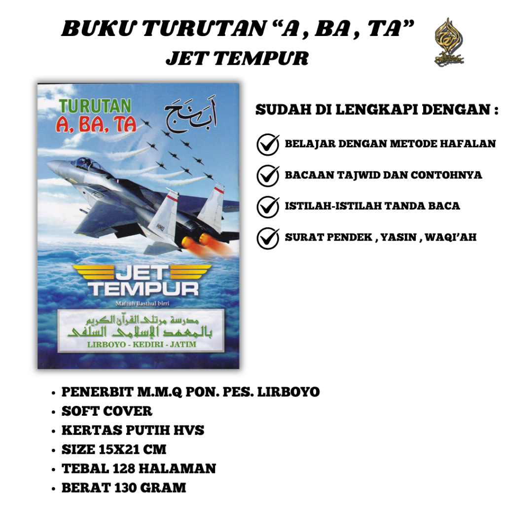 BUKU TURUTAN , JET TEMPUR , LIRBOYO