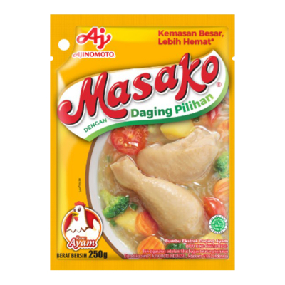 

Masako Bumbu Kaldu Penyedap Rasa Ayam 250g