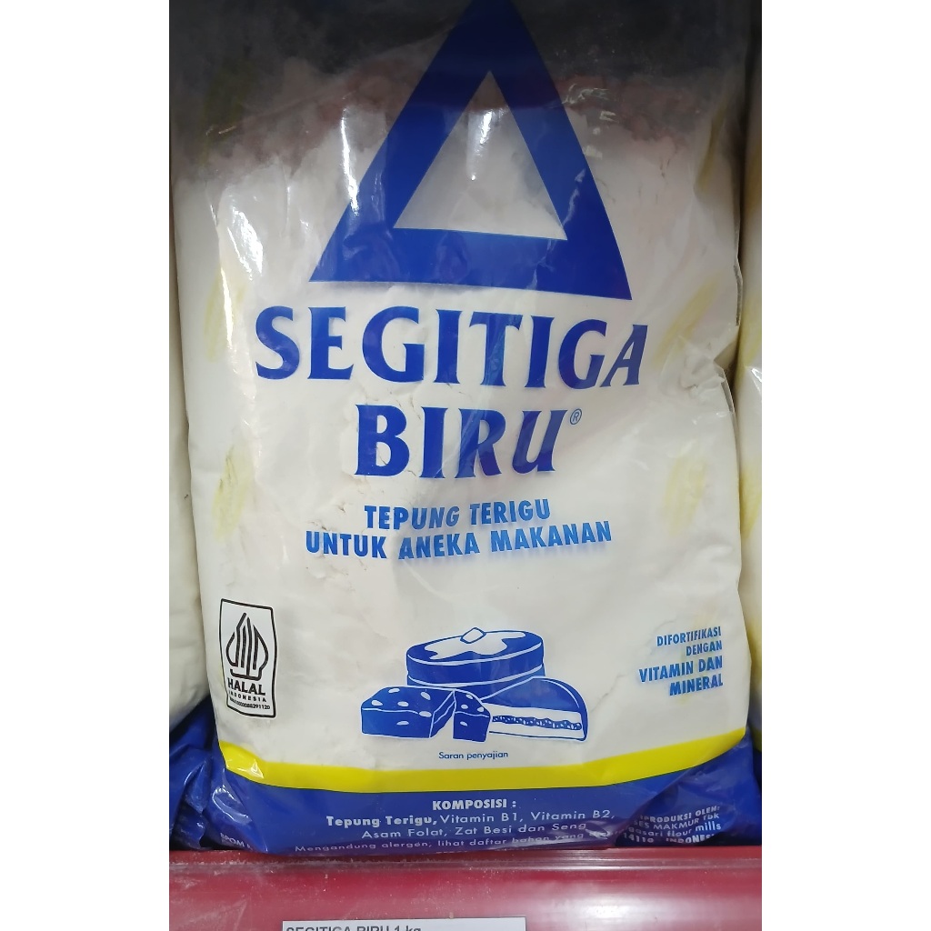 

tepung terigu segitiga biru 1 kg promoo