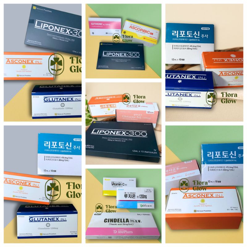 5 set & Box Cindella 600mg | Cindella 1200mg | Snow White Cindella