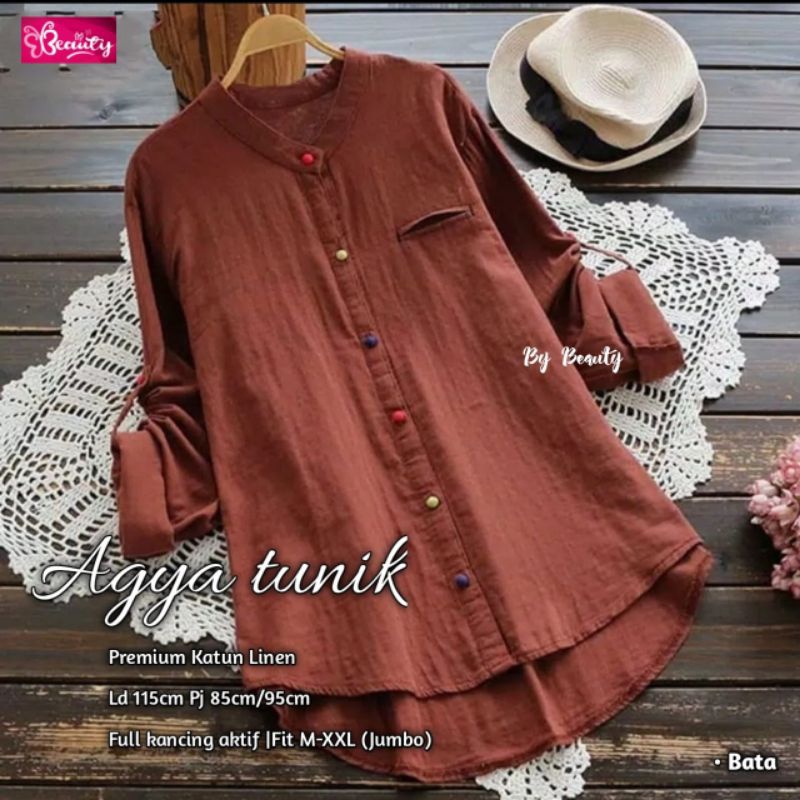BAJU/TUNIK WANITA AGYA KEMEJA WANITA