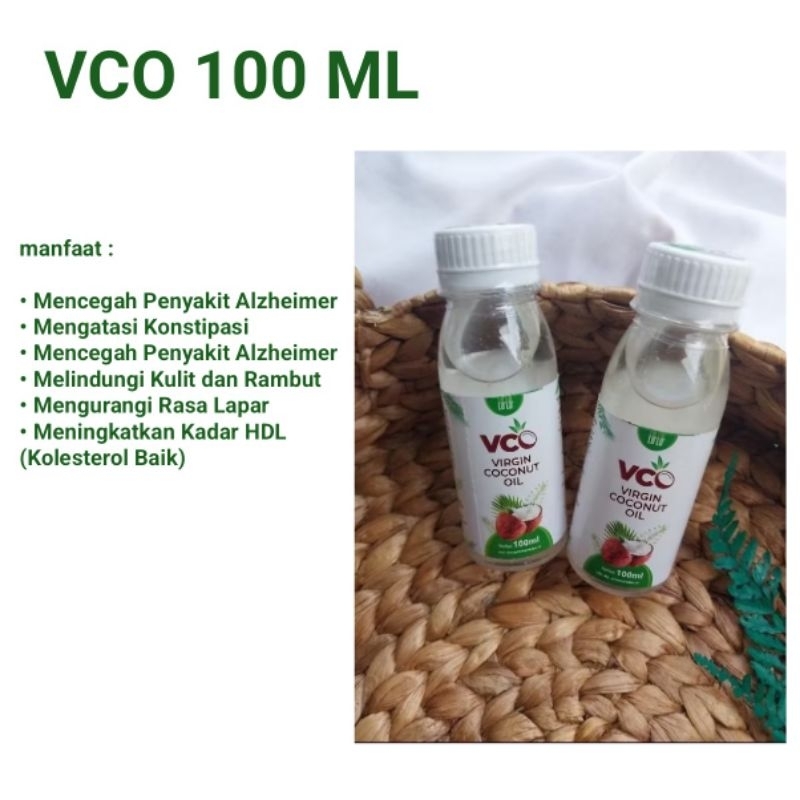 

Vco (Virgin Coconut Oil) 100mili