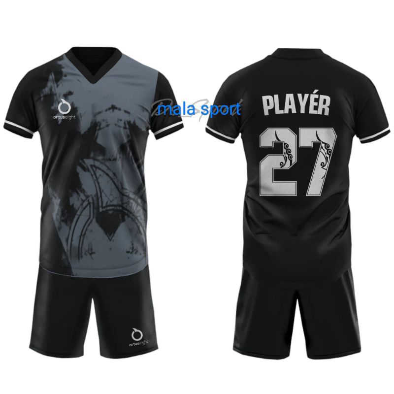 FREEE NAMA NOMOR PUNGGUNG BAJU BOLA FUTSAL BAJU BOLA SEPAK BAJU DEWASA COWOK CEWEK COCOK BAJU BOLA V