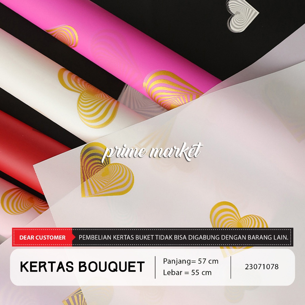 

Kertas Buket Bunga Kertas Cellophane Buket Kertas Bucket Kertas Wrapping Buket Transparan (23071078)