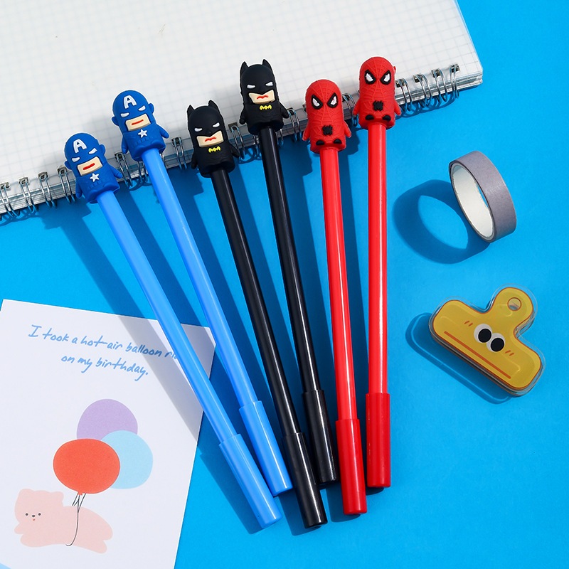 

Pulpen Gel Superhero Lucu Pen Karakter Avenger Hero Murah Bisa COD