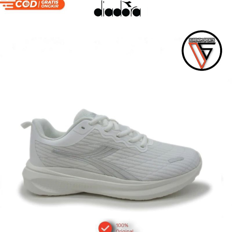 SALE DIADORA MARKIST MEN'S RUNNING SHOES-WHITE