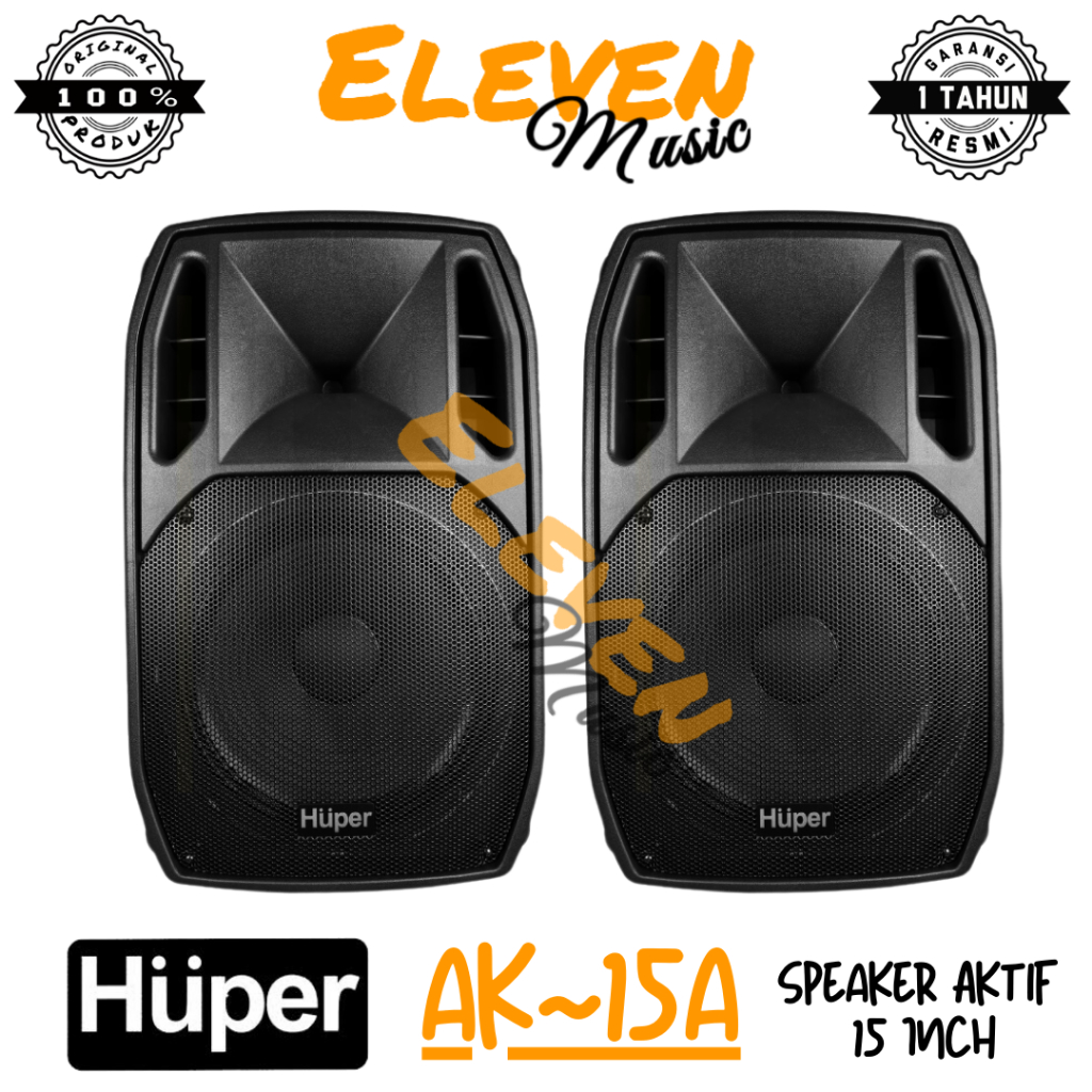 Huper AK-15A Speaker Aktif 15 Inch Original Huper AK15A