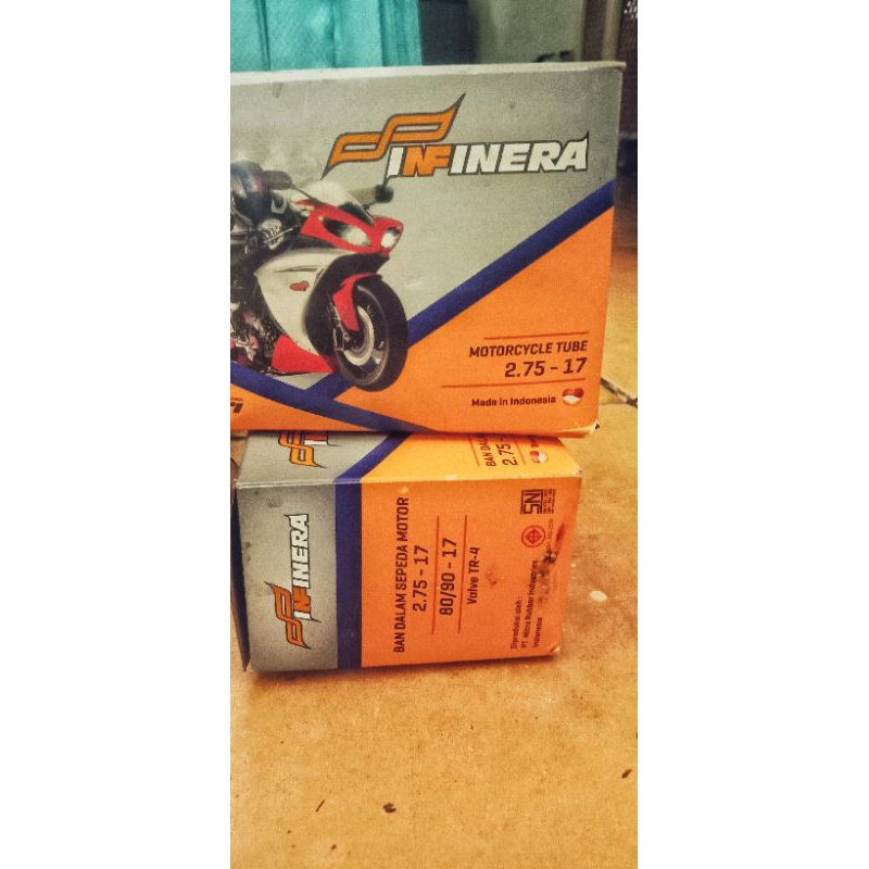 ban dalam 17-2.75 17-80/90 depan belakang Supra,grand,Supra x 125,Revo absolute,Blade Honda Yamaha s