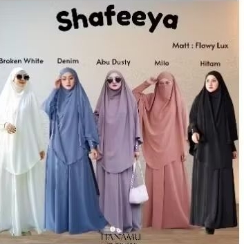 shafeeya gamis syar'i by hanamu