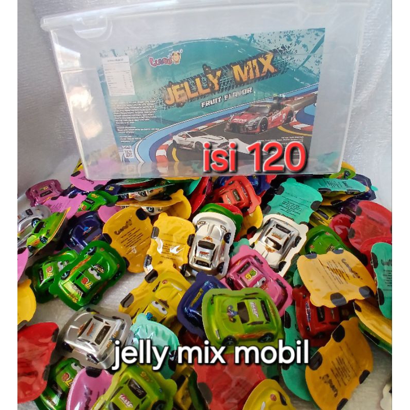

permen JELLY MOBIL ISI 120 Pcs/Box