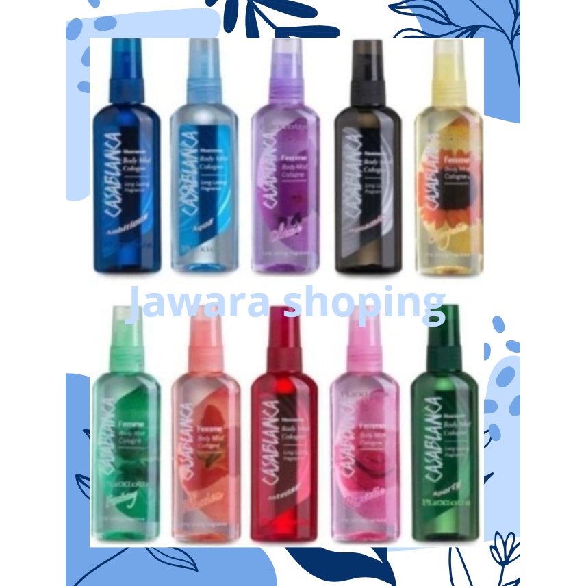 Casablanca Parfume Body Mist 100ml Parfum Spray