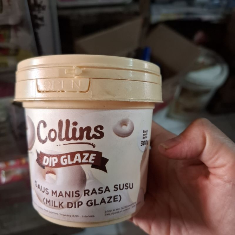 

Collins glaze rasa susu