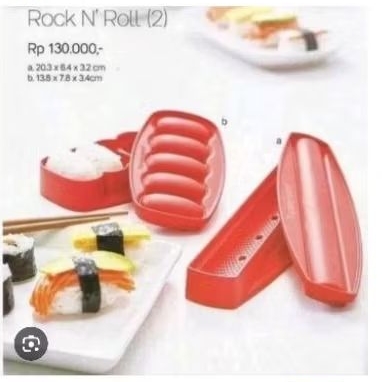 Sushi maker Tupperware