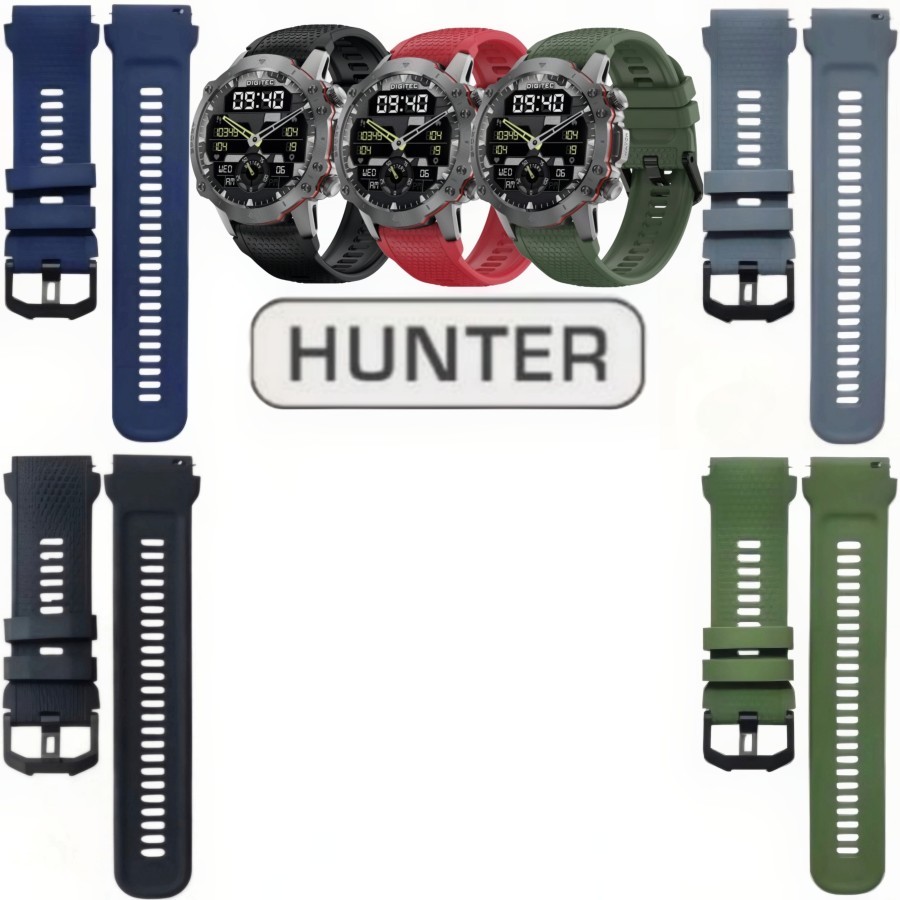 Tali Jam Tangan Digitec Smartwatch Strap Rubber Digitec Hunter