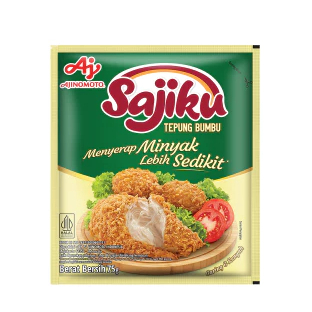 

Sajiku Tepung Bumbu Menyerap Minyak Lebih Sedikit Less Oil 75g (2pcs)