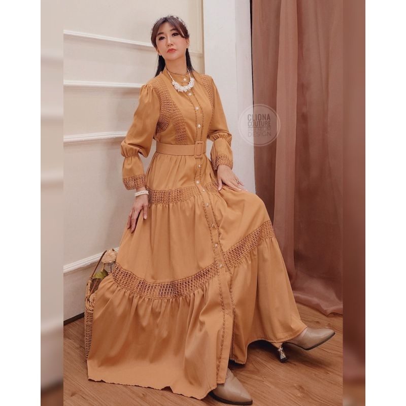 Dress 3warna cliona couture pjg 135cm