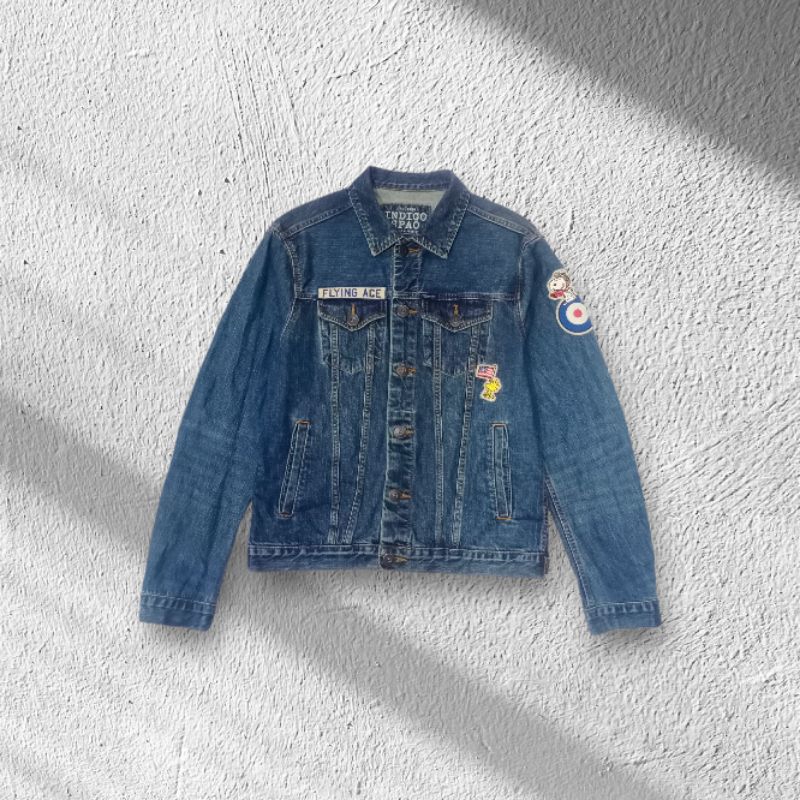 Jacket jeans INDIGO SPAO x PEANUTS