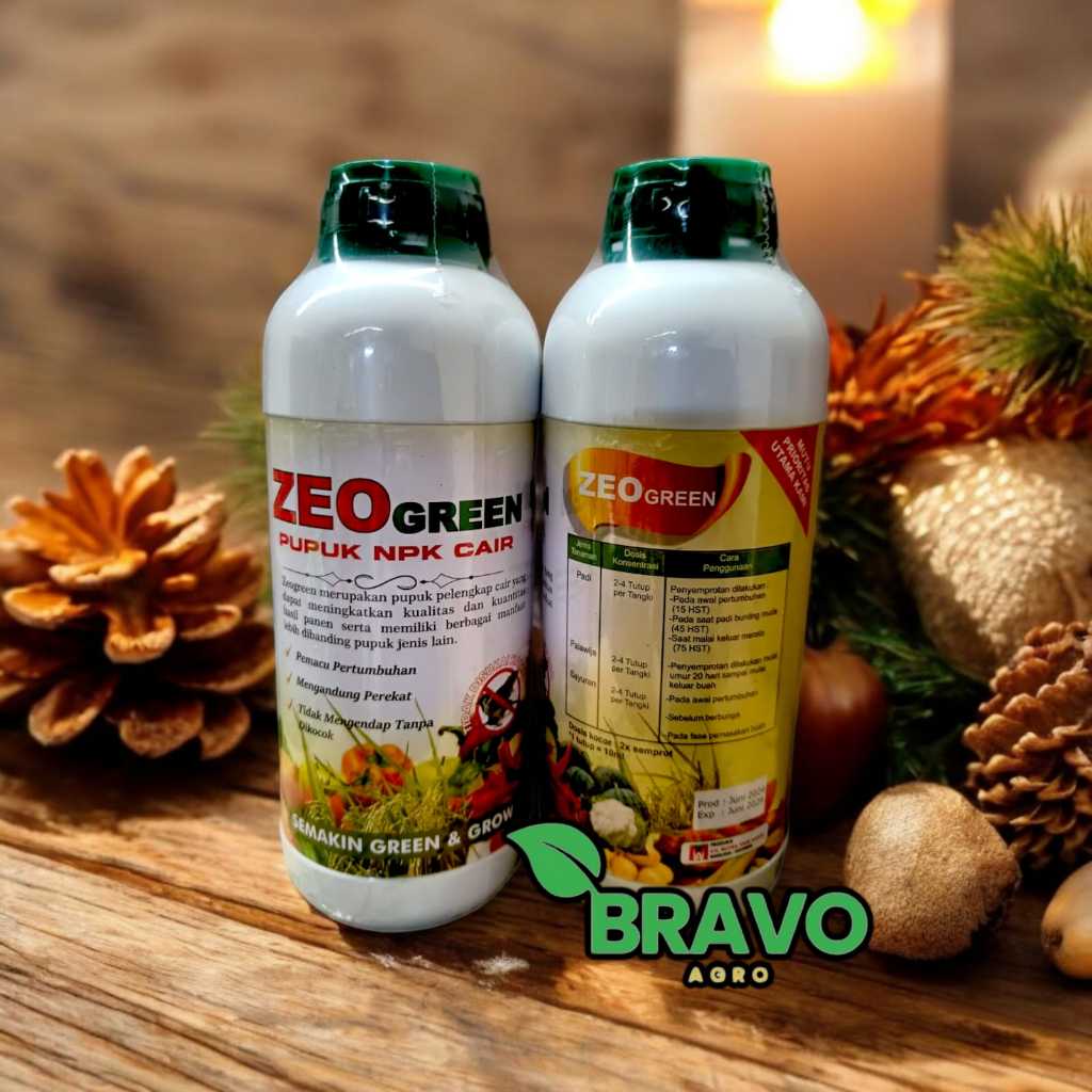 PUPUK NPK CAIR ZEO GREEN - 1 LITER