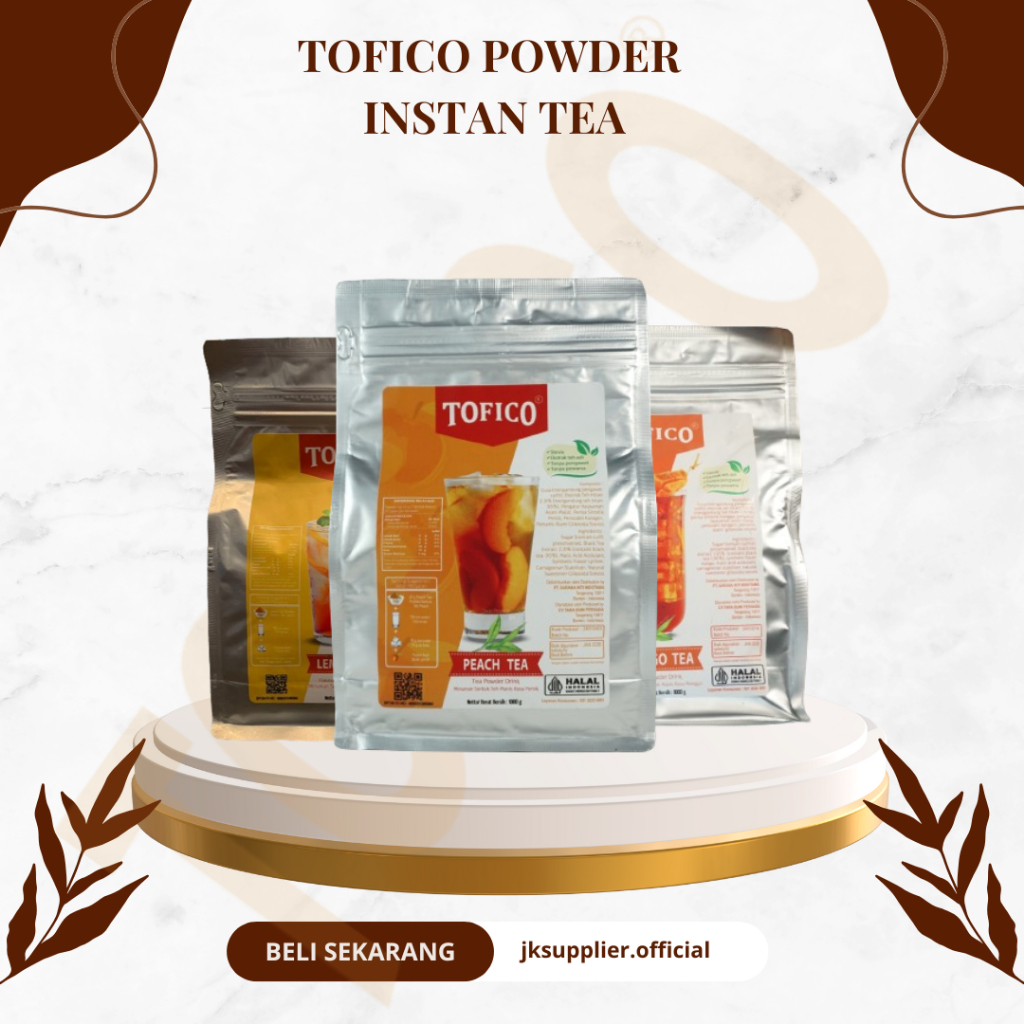 

Tofico Powder Variant Instan Tea 1KG