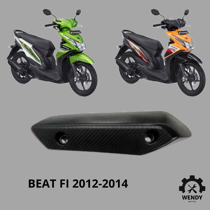 COVER KNALPOT | TUTUP KNALPOT HONDA BEAT FI 2012 2013 2014