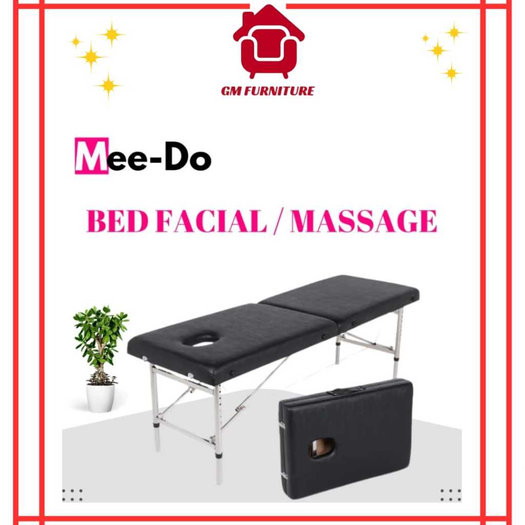 Ranjang Bed Facial Eyelash Kasur Massage Therapy Pijat Portable Lipat