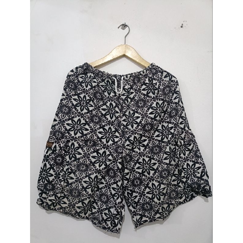 Boxer Celana katun tebal premium batik pria Preloved