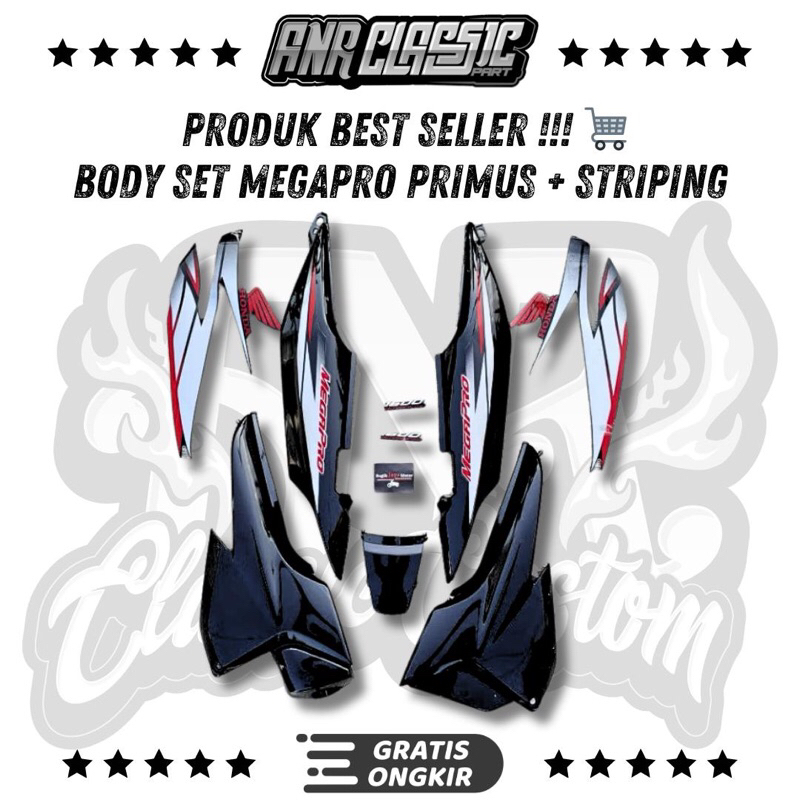 BODY FULL SET RANGKA MEGAPRO PRIMUS MP PRIMUS FULL SETT