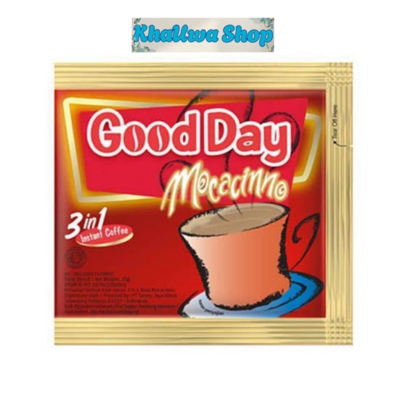 

Kopi GoodDay Moccacinno 1 Pcs