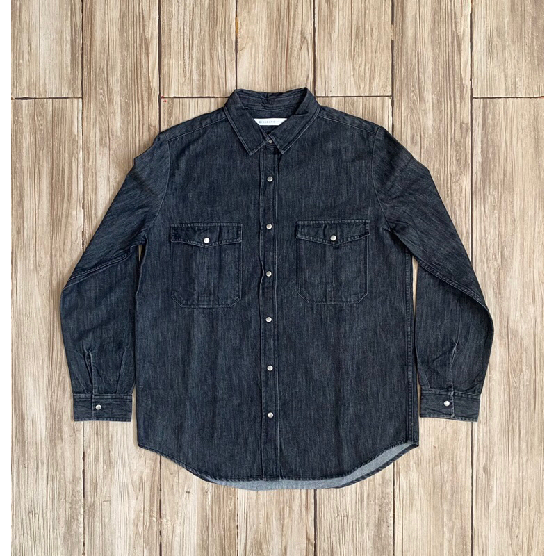 Kemeja Denim Giordano Kemeja Jeans