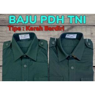 BAJU PDH TNI AD SRITEX 888 - SERAGAM SETELAN PDH PEMBAGIAN TNI AD