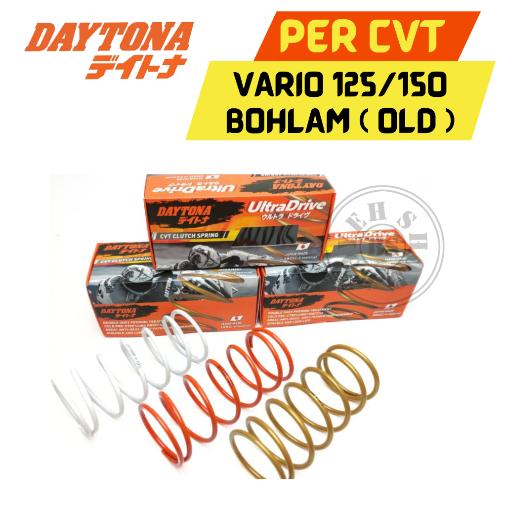 PER CVT VARIO 125 / 150 OLD BOHLAM 1000 RPM / 1500 RPM DAYTONA RACING 4809