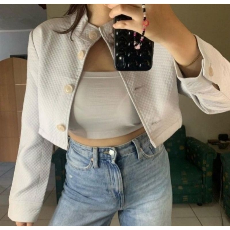 blazer crop Graceful Days