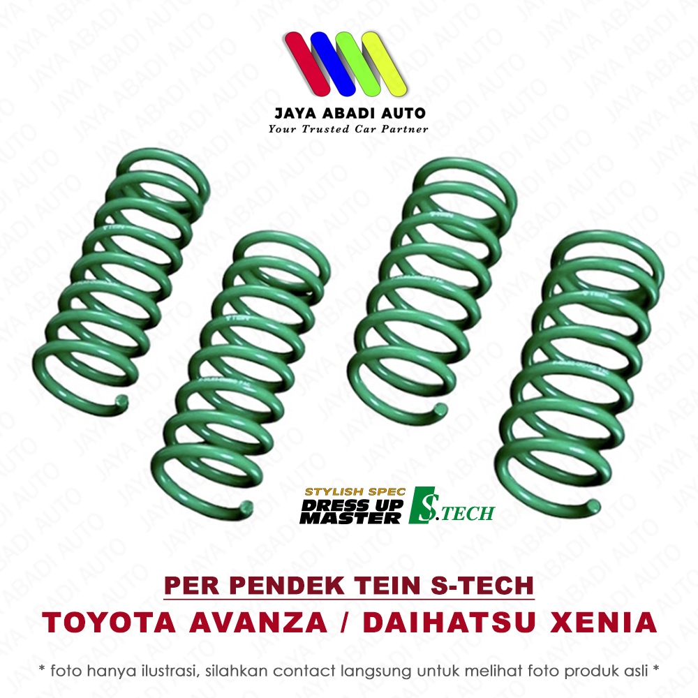Lowering Kit / Coil Spring / Per Pendek TEIN STech S-Tech Japan - TOYOTA AVANZA VELOZ / DAIHATSU NEW