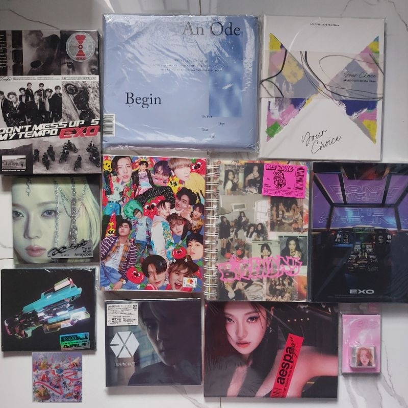 OFFICIAL AESPA ALBUM ARMAGEDDON POSTER WINTER DRAMA GIANT NINGNING GIRLS DIGIPACK WINTER SEALED EXO 